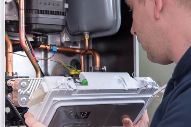 Ben Proctor, from Fareham, who runs Hayes Plumbing and Heating. Picture by Penny Plimmer
