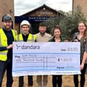 Dandara's donation to Stonepillow Charity