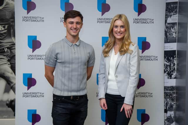 Josh Robinson and Chloe Brown
Picture: Habibur Rahman