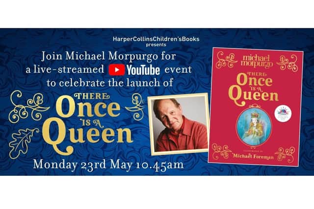 Best-selling children's author Michael Morpurgo will read his brand-new book written for The Queen's Platinum Jubilee, via a live-stream from Portsmouth Central Library, from 10.45am - 11.45am on Monday 23 May 2022.