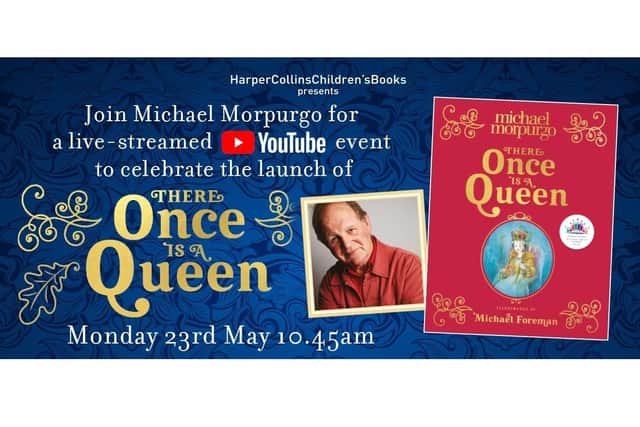 Best-selling children's author Michael Morpurgo will read his brand-new book written for The Queen's Platinum Jubilee, via a live-stream from Portsmouth Central Library, from 10.45am - 11.45am on Monday 23 May 2022.