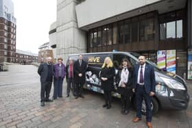 The Hive Portsmouth is co-ordinating efforts to help provide the city's most vulnerable with food and medicine. Pictured: Councillors who helped set the Hive up in 2018 - Cllr Steve Pitt, Cllr Lynne Stagg, Cllr Jeanette Smith, Cllr Dave Ashmore, Cllr Claire Udy and former councillors Jennie Brent and Yahiya Chowdhury