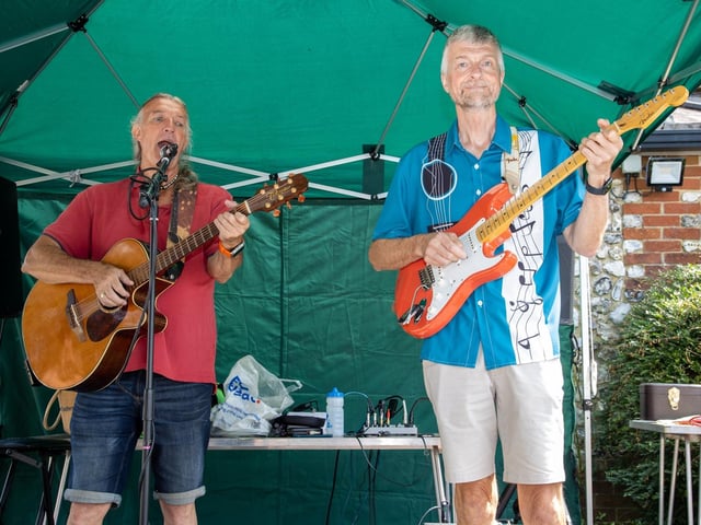 The Denmead Horticultural Society held their 73rd Village Show on saturday afternoon, with various live music acts, Punch & Judy, food and entertainment for all the family.Pictured - Live music was playing all afternoonPhotos by Alex Shute
