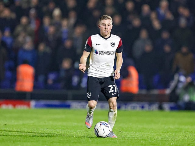 The Welsh international has been another of Pompey’s standout signings from last summer playing a key role in the centre of midfield. Out of his 25 appearances this season we graded him on 22 of his outings which marked him joint second highest in the Blues’ ranks.