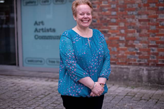 Real Life Neurodiversity, Rebecca Lodge
Pictured: Rebecca Lodge at Aspex Gallery, Portsmouth on Thursday 15th September 2022
Picture: Habibur Rahman