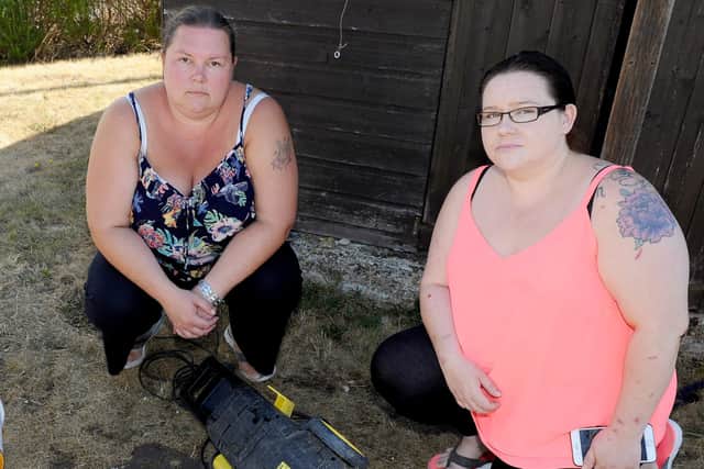 Left, Shandrika Day, co-founder of Marvels and Meltdowns. Right, Tricia Lyons the disgraced former treasurer at the charity who has admitted taking more than £4,000 in a fraud between 2016-2020. Picture: Sarah Standing (180582-243)