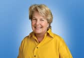 Sandi Toksvig has been admitted to hospital with bronchial pneumonia 