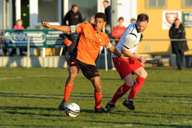 Andy Rinomhota, left, has progressed via Pete Stiles' Portchester Reserves to becoming a Reading first team regular. Picture: Paul Jacobs