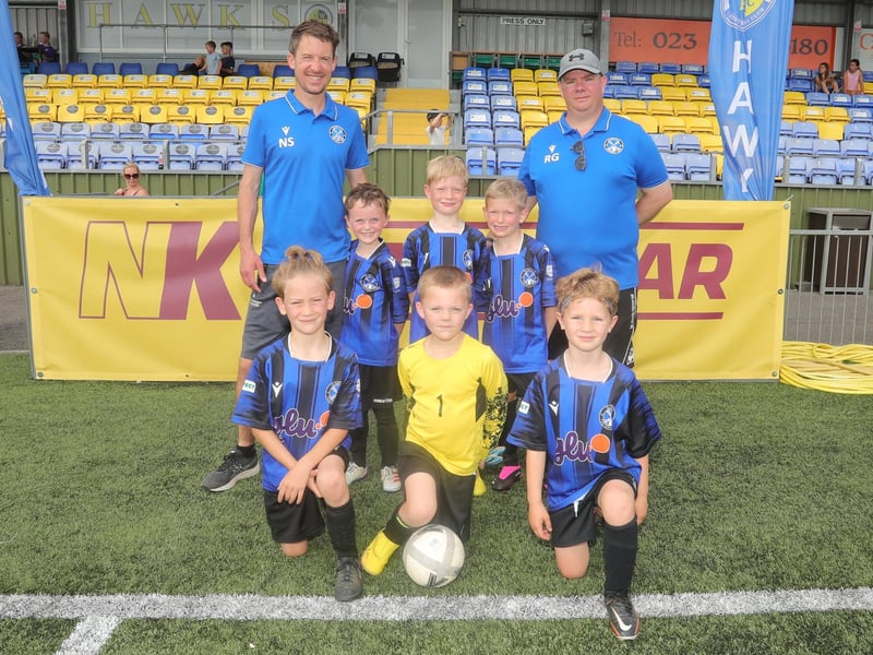 Clanfield Youth Under-7s. Picture by Dave Haines