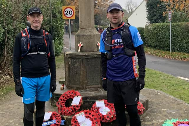 Matt Taylor and Niall Baker are taking on a 100-mile run along the South Downs Way to raise funds for Macmillan Cancer Care