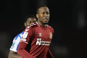 Nicke Kabamba is the top scorer in the National League with Barnet. (Photo by Pete Norton/Getty Images)