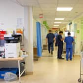 A Portsmouth Hospitals University NHS Trust lead study shows iron infusion could cut heart failure hospital admissions. Pictured is a general view of the medical wards inside QA Hospital. Picture Habibur Rahman