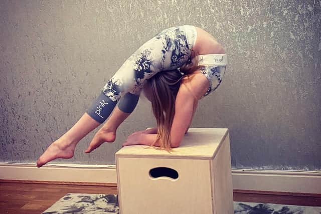 Alisha Kemp, 10 from Southsea, has taken up contortionism during the pandemic and could be the most flexible girl in Portsmouth