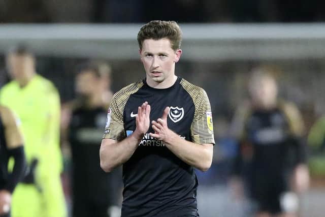 Denver Hume, pictured at Fleetwood last month, has featured for just two minutes of John Mousinho's four games in charge so far. Picture: Craig Galloway/ProSportsImages