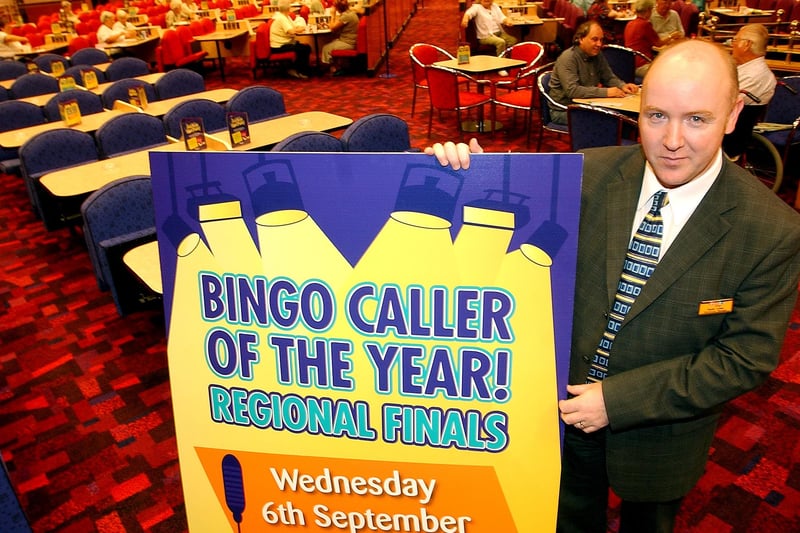 The bingo caller competition was in the spotlight at Mecca in 2006. Does this ring any bells for you?