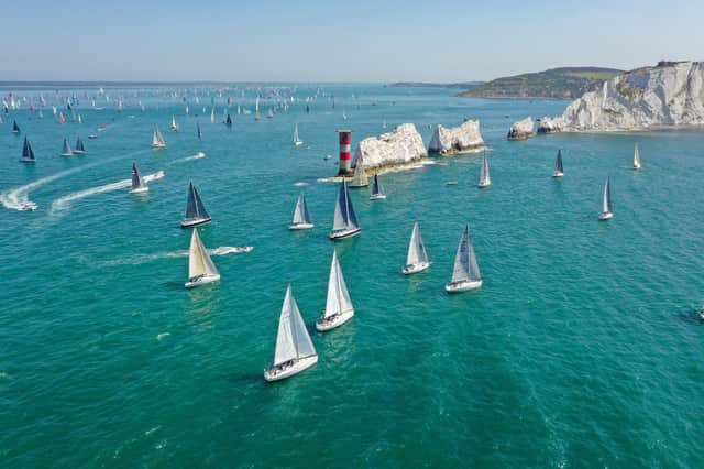The 2021 Round the Island race will be held on July 3. Picture: Paul Wyeth.