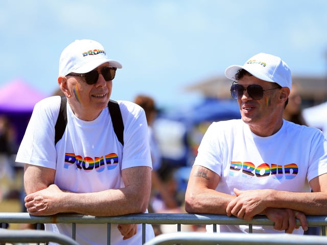 Portsmouth Pride, Southsea Common. Picture: Chris Moorhouse (jpns 110622-15)