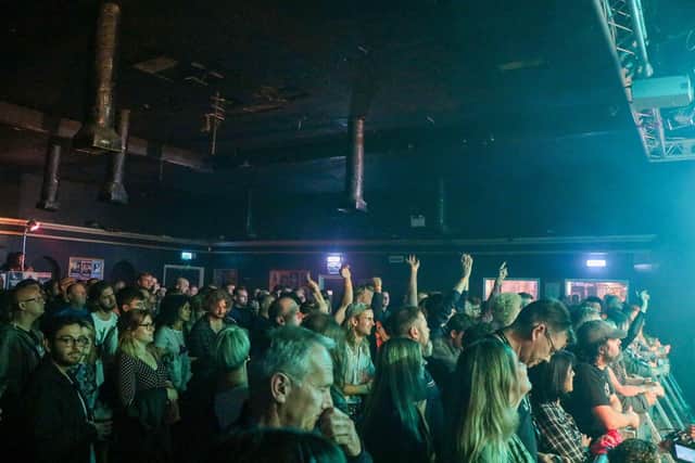 A packed house enjoying a gig at the Wedgewood Rooms. Picture: Lorna Edwards