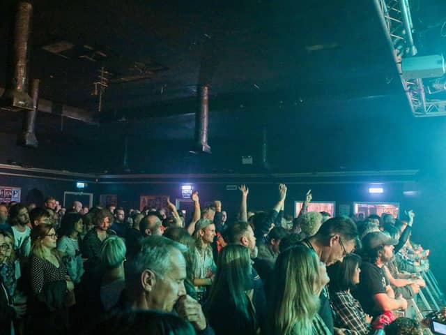 A packed house enjoying a gig at the Wedgewood Rooms. Picture: Lorna Edwards