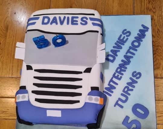 Davies International marked its 50th year in business 
