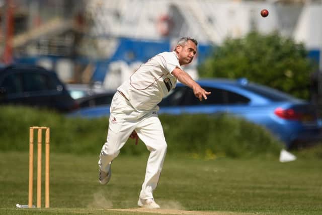 Portsmouth & Southsea 4ths' bowler Matt Wheeler. Picture: Keith Woodland