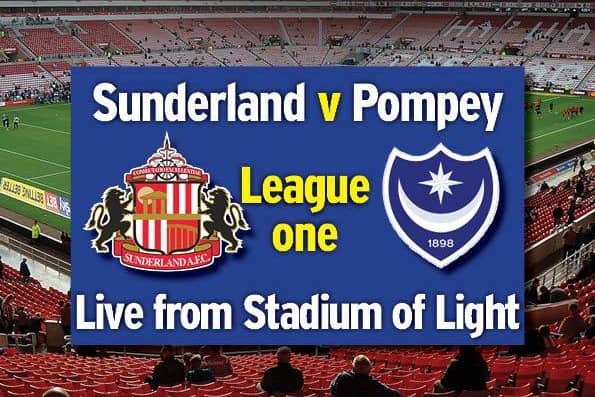 Pompey head to the Stadium of Light today in League One