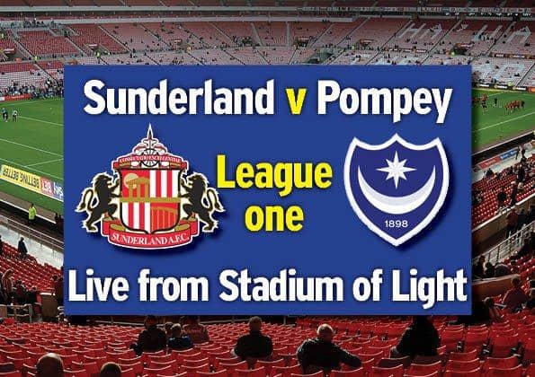 Pompey head to the Stadium of Light today in League One