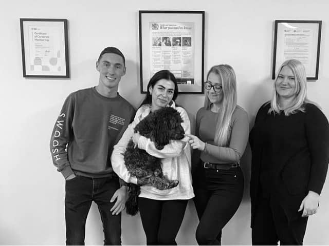 Staff at Active Recruiters, a firm in Waterlooville acting as a collection point for supplies for Turkey and Syria following the  ‘horrendous’ earthquake.