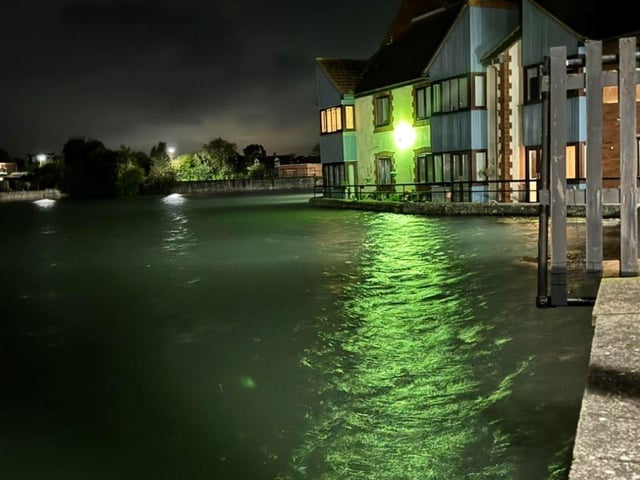 Gosport has been hit by terrible flooding following weather warnings and high tides. Gosport Drones has captured a range of images across the area showing the extent of the flooding - the areas include Park Road, Little Anglesey Road, St Marks Road, Gosport Ferry, Delme Roundabout and Lower Quay. Picture credit: Gosport Drones