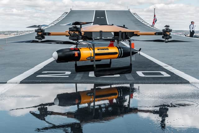 Some of the kit pictured on HMS Prince of Wales' flight deck. Photo: Royal Navy