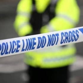 Police investigate report of a burglary in the Moss Road area of Lambeg. Pic credit: NIWD