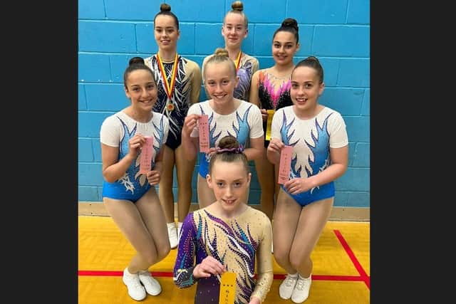 Back (from left) - Freya Meachen, Kacey Arkley, Harmony Hamid. Middle - Immie Hamid, Amiee Dalgleish, Keira Buick. Front - Chloe Mackie