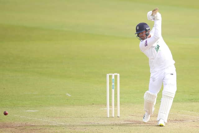 Ian Holland  on his way to 65 not out against Sussex. Photo by Warren Little/Getty Images.