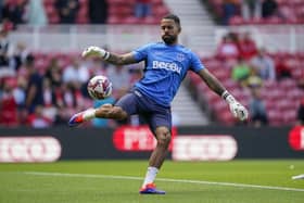 Pompey keeper Jordan Archer