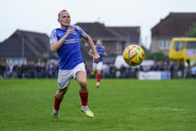 Anthony Scully scored twice in Pompey's 9-1 pre-season win against Crawley