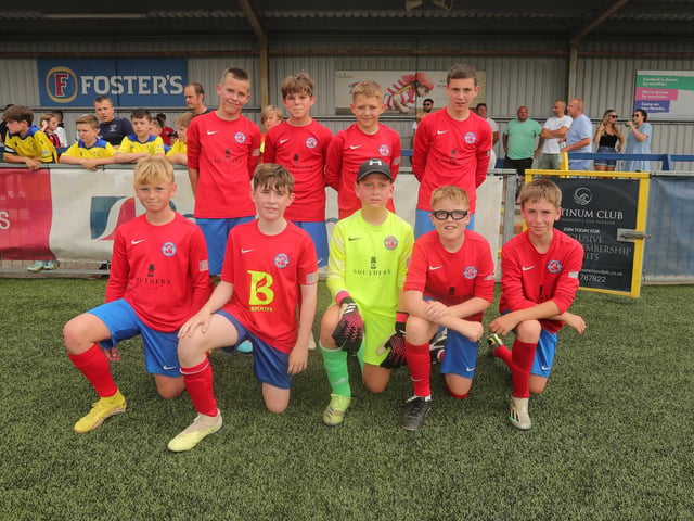 Barnham U12s at the Havant and Waterlooville Summer Tournament. Picture: Dave Haines