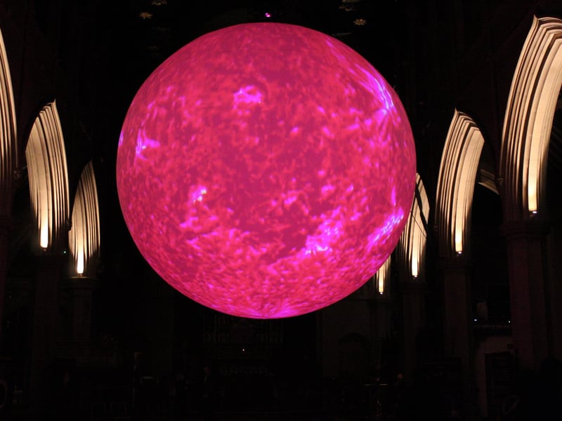 St Mary's Church Sun Installation.