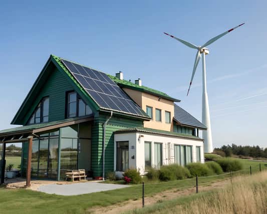 Eco-friendly housing (photo: Adobe)