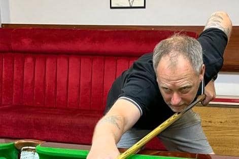 Mark Kingswell won his frame for Portchester against Craneswater