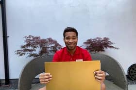Peoples' Postcode Lottery ambassador, Danyl Johnson. 