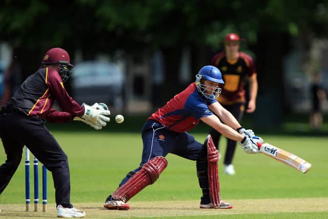 Chris Stone (Havant) on his way to 74 against St Cross.
Picture: Chris Moorhouse