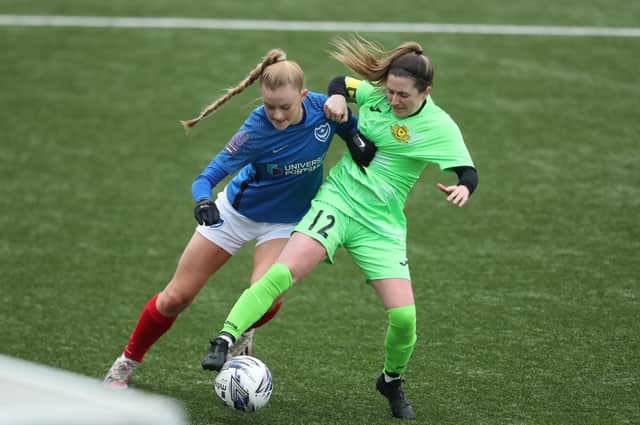 Pompey Women and Moneyfields Women are in line to  benefit from a new Premier League funded Women's National League strategy Picture: Dave Haines
