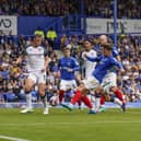 Callum Lang tries to find a way through Sundeland's defence in Pompey's 3-1 defeat. Picture: Jason Brown/ProSportsImages