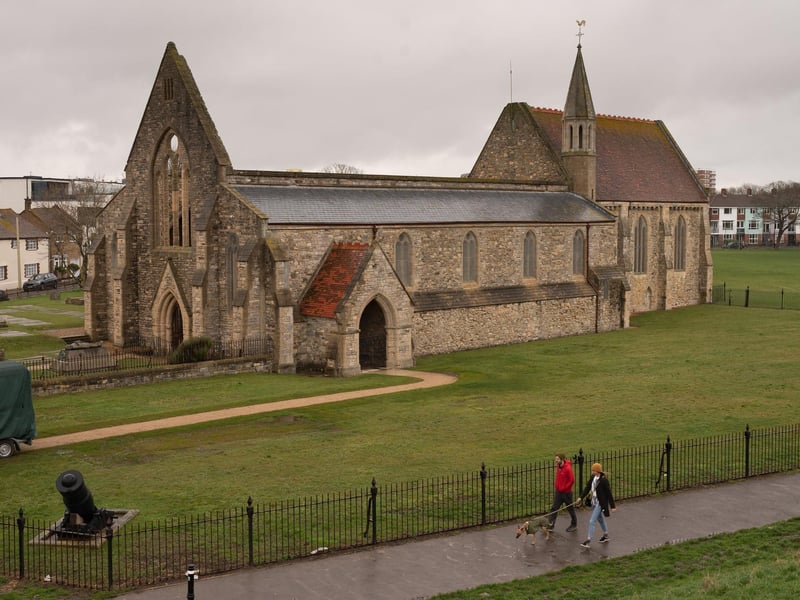 Next up is Southea’s roofless Royal Garrison Church. During its rich history, the church has acted as a 13th century hospital, a Tudor armoury, and the site of the royal wedding between Charles II and Catherine of Braganza in 1662