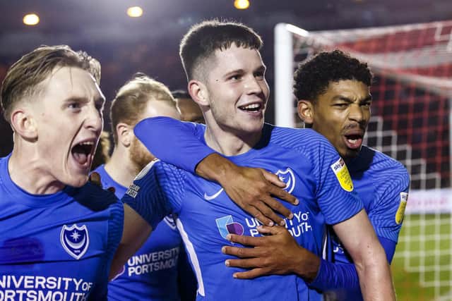 Former Pompey loanee George Hirst   Picture: Daniel Chesterton/phcimages.com