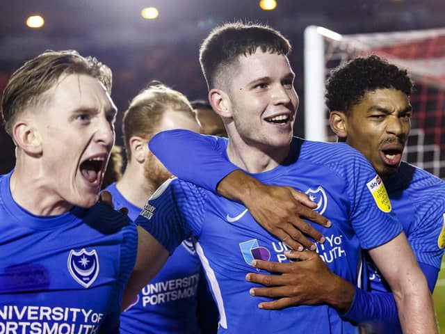 Former Pompey loanee George Hirst   Picture: Daniel Chesterton/phcimages.com