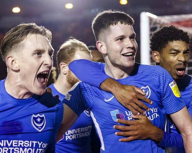 Former Pompey loanee George Hirst   Picture: Daniel Chesterton/phcimages.com