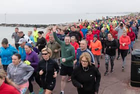 The start of a Lee-on-the-Solent parkrun in January 2020. Picture: Keith Woodland