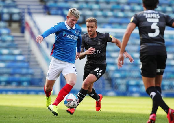 Andy Cannon has started Pompey's last two matches as he seeks a regular first-team presence. Picture: Joe Pepler