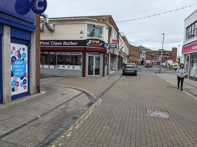 First Class is a barber shop on Charlotte Street - just off Commercial Road - with a 4.6 star Google review rating.